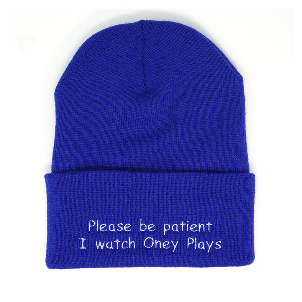 Oney Plays Merch Please Be Patient I Watch Oney Plays Beanie Gifts For Son