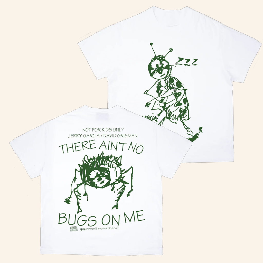 Online Ceramics Merch Ain't No Bugs On Me White T-Shirt Gift Ideas For Husband