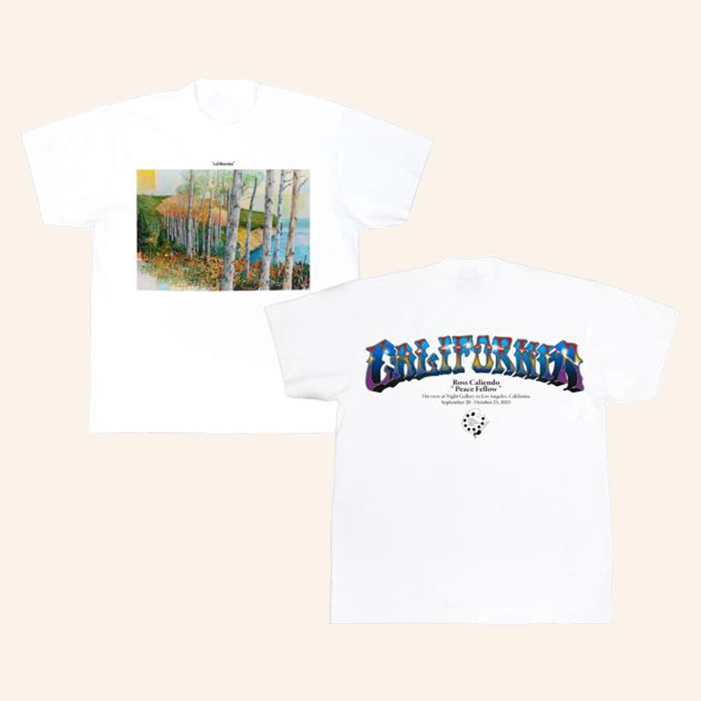 Online Ceramics Merch California White T-Shirt Dad Christmas Gifts