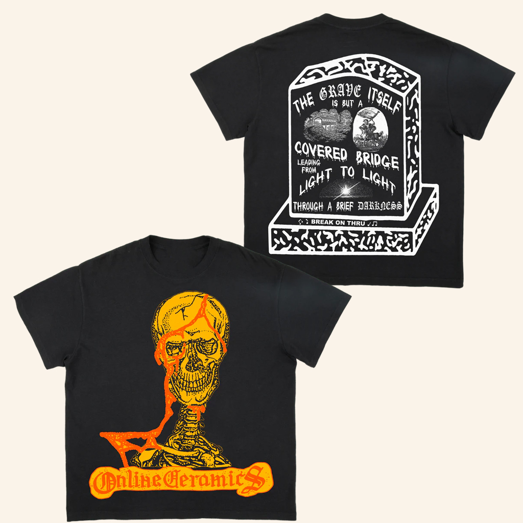 Online Ceramics Merch Covered Bridge T-Shirt Christmas Gift Ideas For Dad