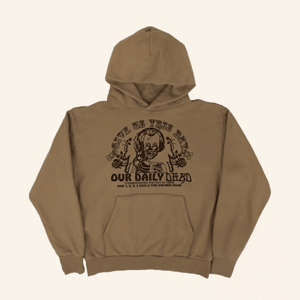 Online Ceramics Merch Daily Dead Brown Hoodie Gifts For Dad Online Ceramics Merch Daily Dead Brown Hoodie Gifts For Dad