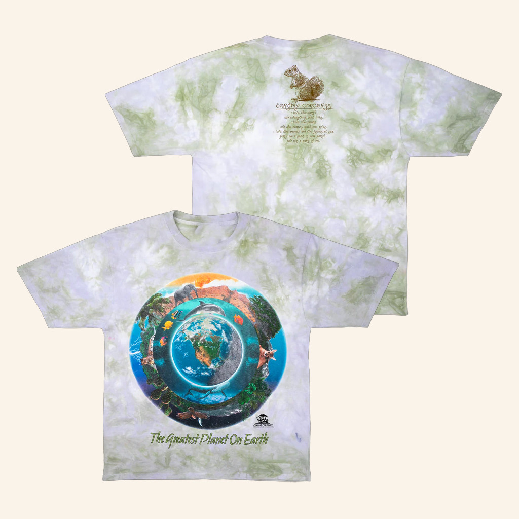 Online Ceramics Merch Greatest Planet On Earth Tye Dye T-Shirt Gifts For Brother