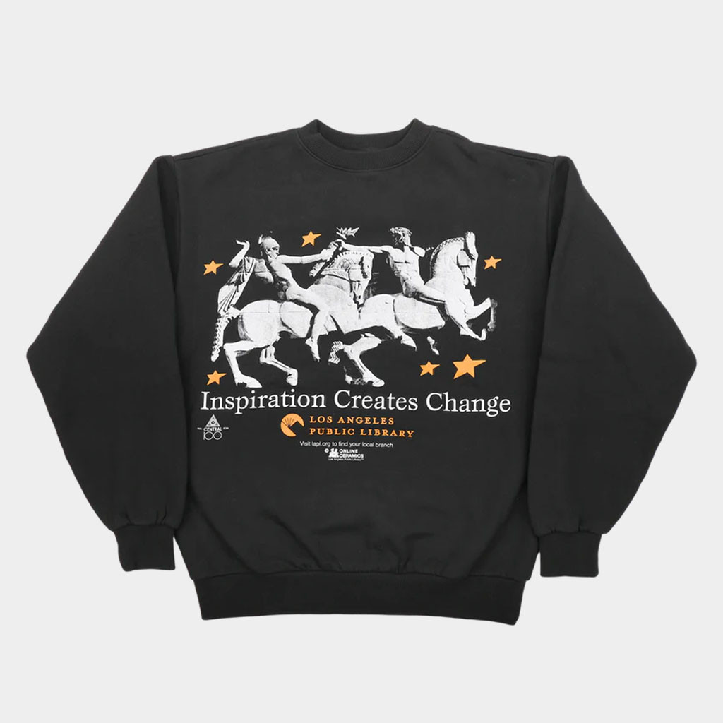 Online Ceramics Merch Inspiration Creates Change Sweatshirt Birthday Gift For Husband