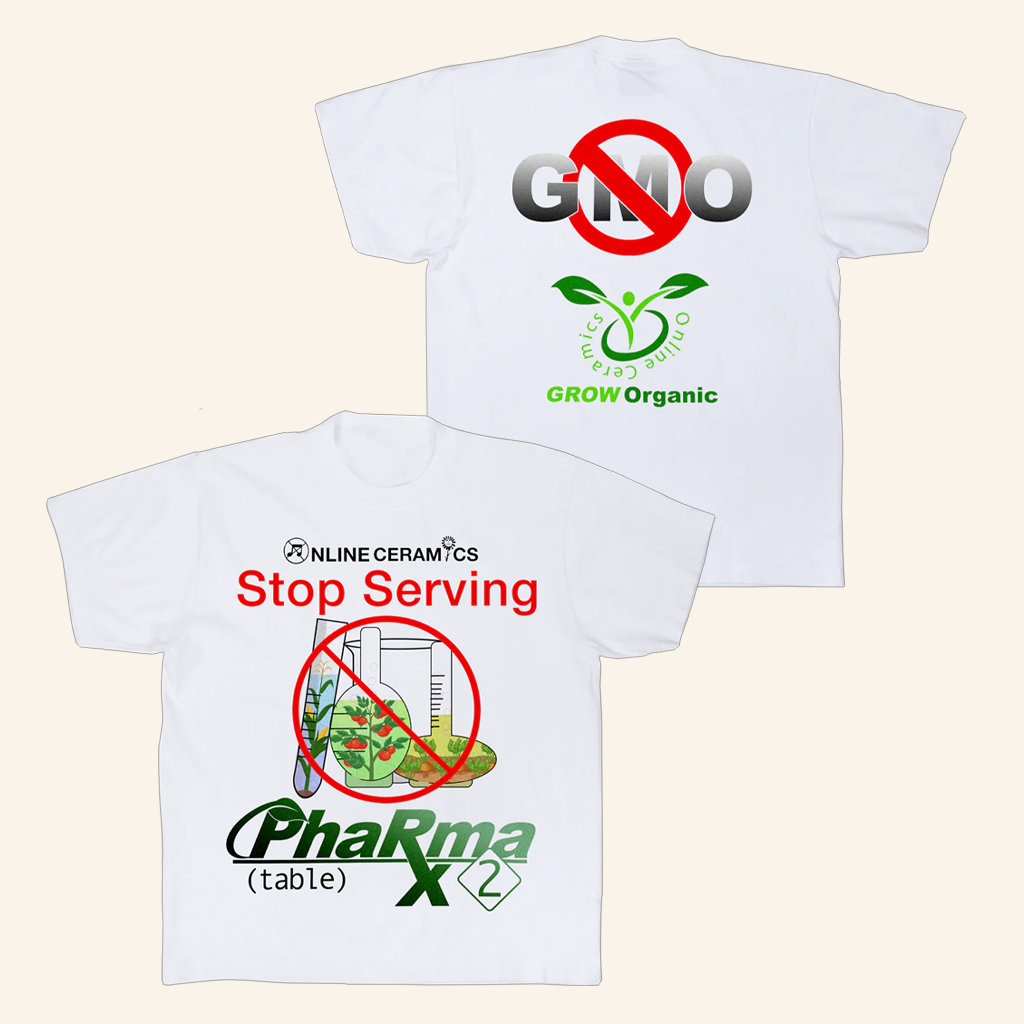 Online Ceramics Merch Pharma 2 Table White T-Shirt Gifts For Son Online Ceramics Merch Pharma 2 Table White T-Shirt Gifts For Son