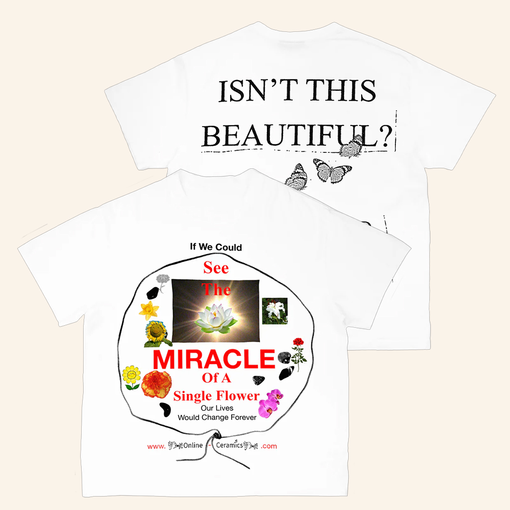 Online Ceramics Merch See The Miracle White T-Shirt Birthday Ideas For Boyfriend