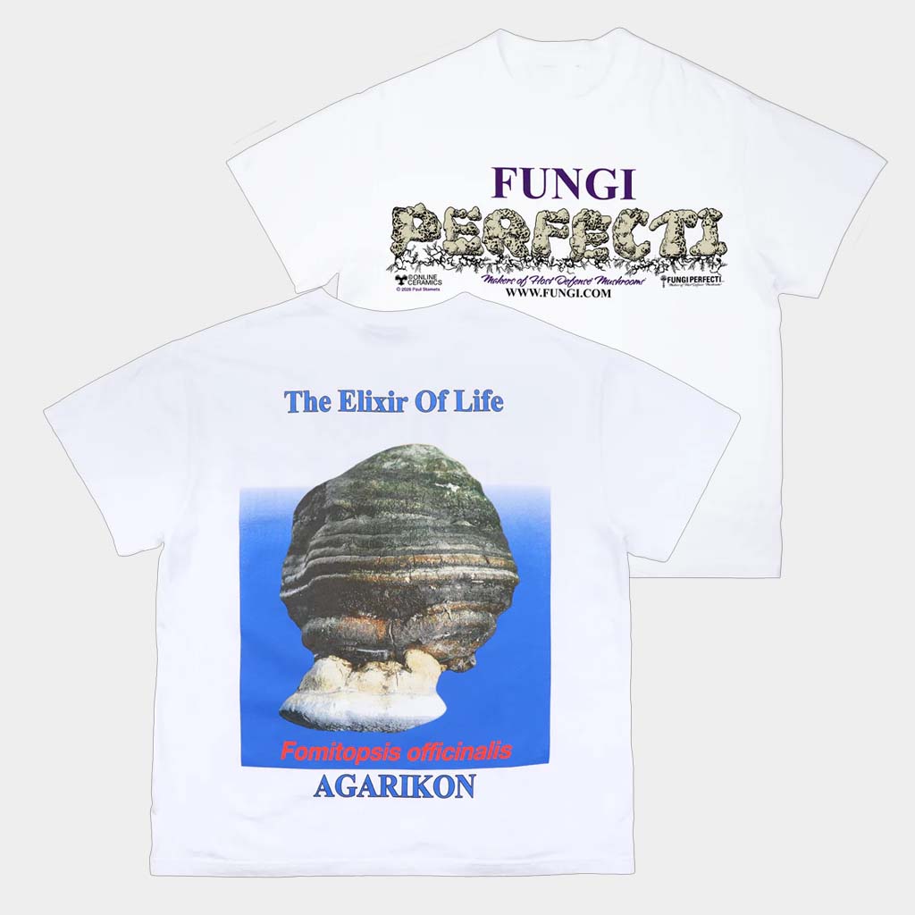 Online Ceramics Merch The Elixir Of Life White T-Shirt Gift Ideas For Brother