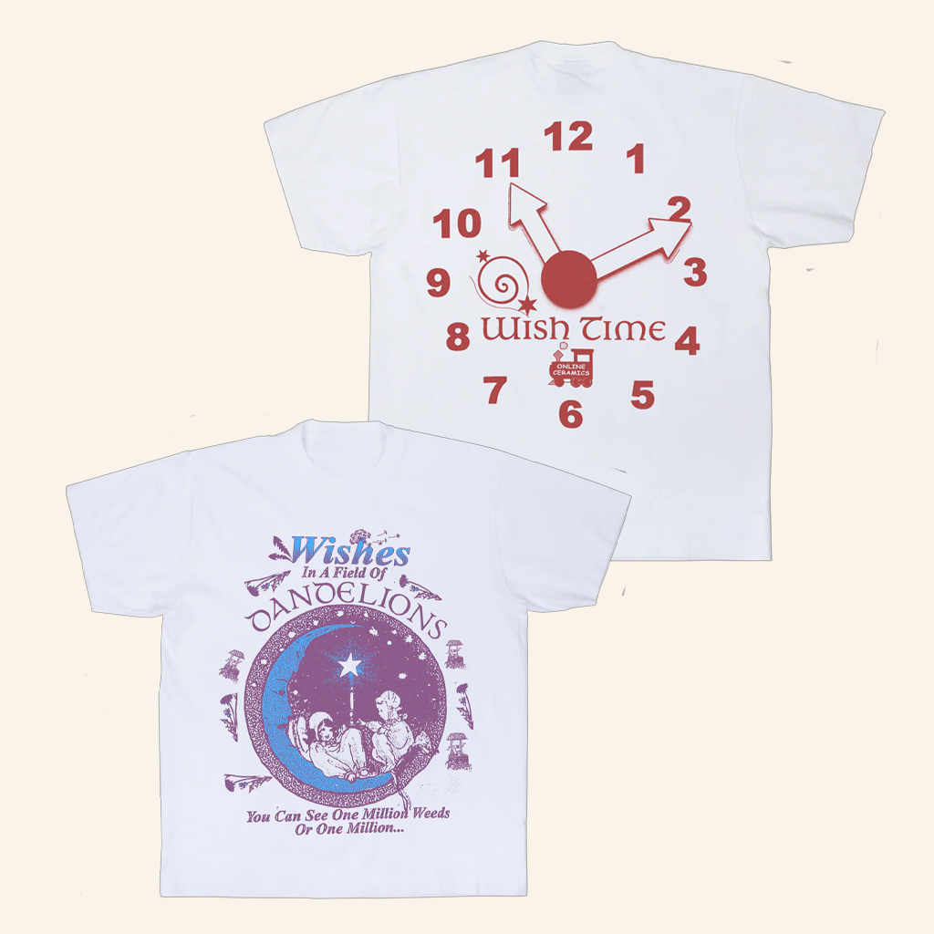 Online Ceramics Merch Wishes White T-Shirt Birthday Gift Ideas For Boyfriend Online Ceramics Merch Wishes White T-Shirt Birthday Gift Ideas For Boyfriend