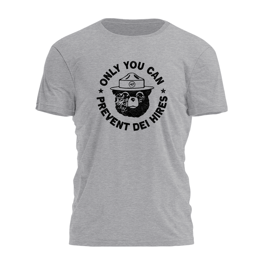 Only You Can Prevent Dei Hires Shirt Patriotic T-Shirt For Men Gifts For Husband