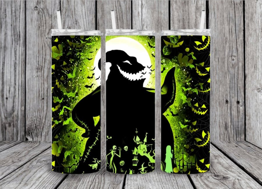 Oogie Boogie Tumbler The Nightmare Before Christmas Halloween Oogie Boogie Gifts For Her