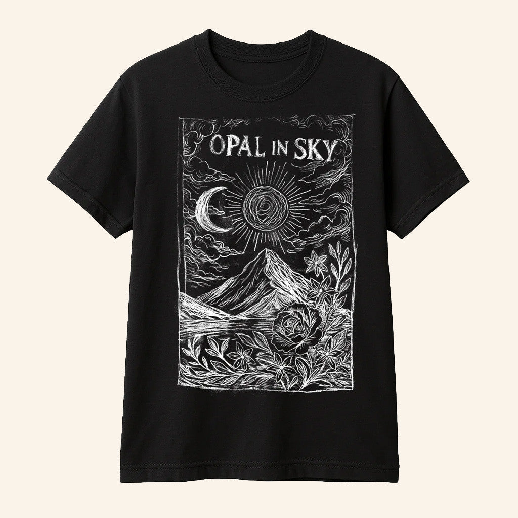 Opalinsky Merch Opal In Sky Merch Opal In Sky Lost Moon By Alyvia Black T-Shirt Him Gifts Opalinsky Merch Opal In Sky Merch Opal In Sky Lost Moon By Alyvia Black T-Shirt Him Gifts