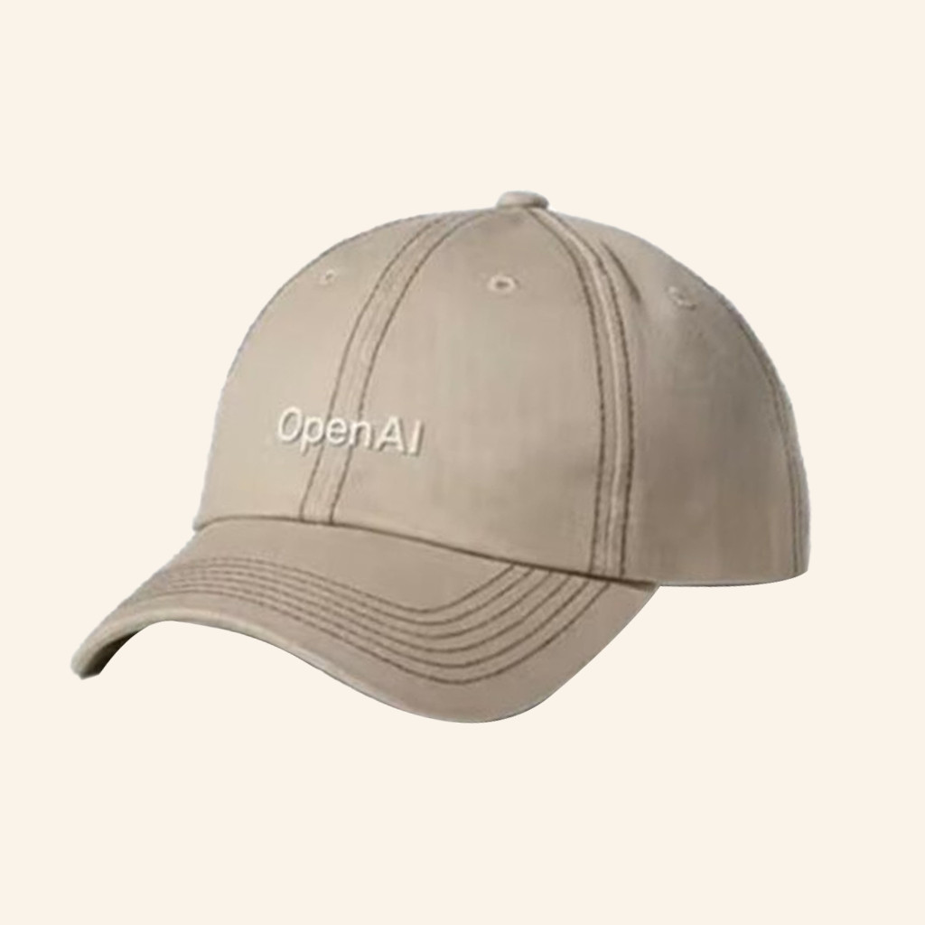 OpenAI Merch OpenAI Wordmark Embroidered Hat Best Gifts For Husband