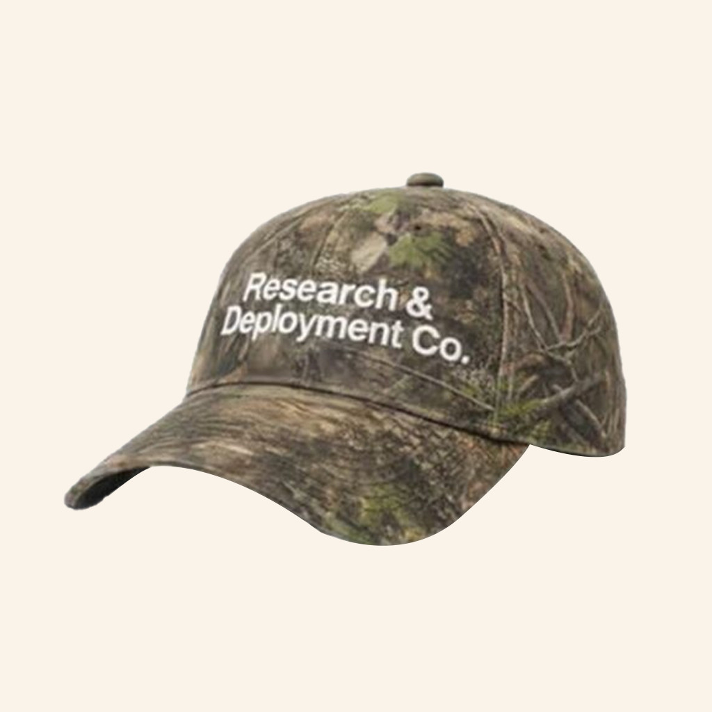 OpenAI Merch Research And Development Co Camo Hat Embroidered Gifts For Him
