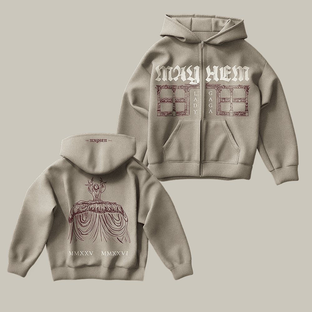 Opera Haus Lady Gaga Zip Hoodie The Mayhem Ball Tour Lady Gaga Merch Best Fan Gift
