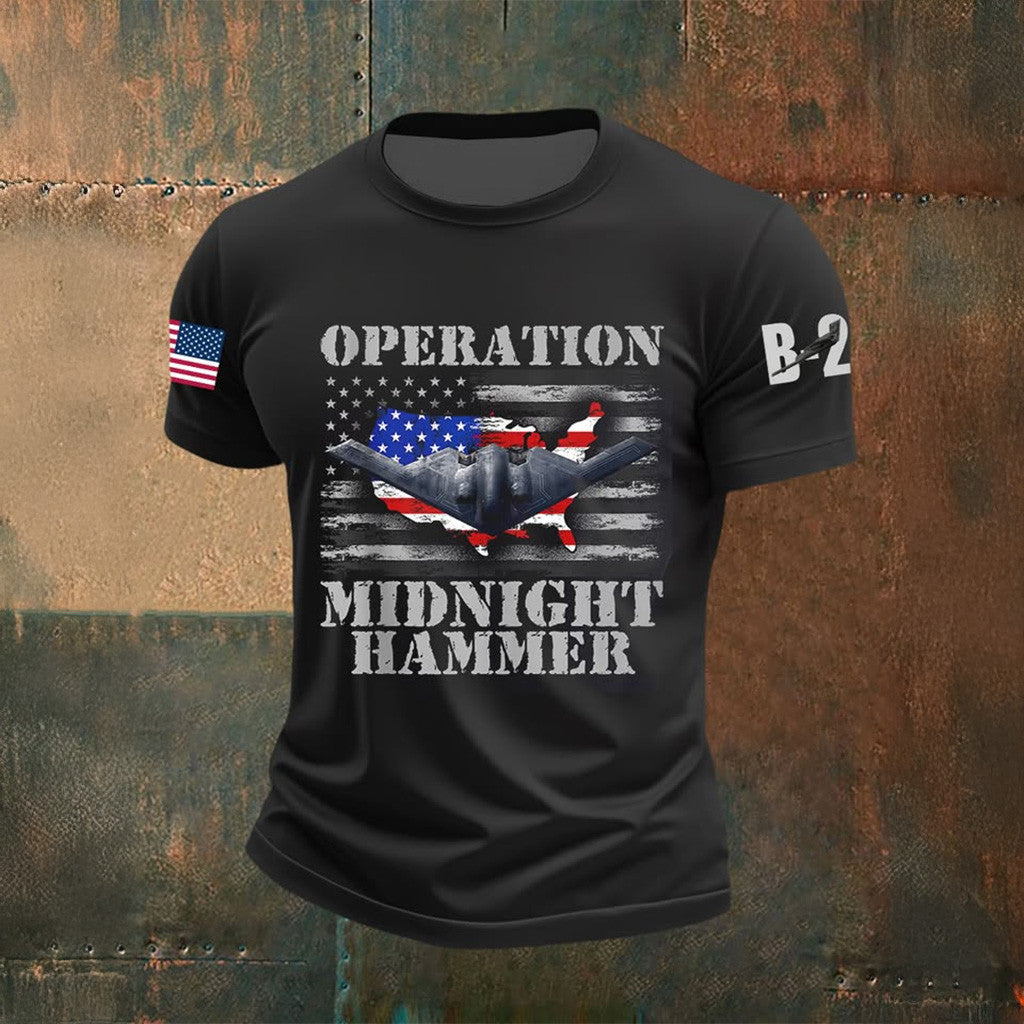 Operation Midnight Hammer B2 Shirt Patriotic T-Shirt Gifts For Dad Operation Midnight Hammer B2 Shirt Patriotic T-Shirt Gifts For Dad