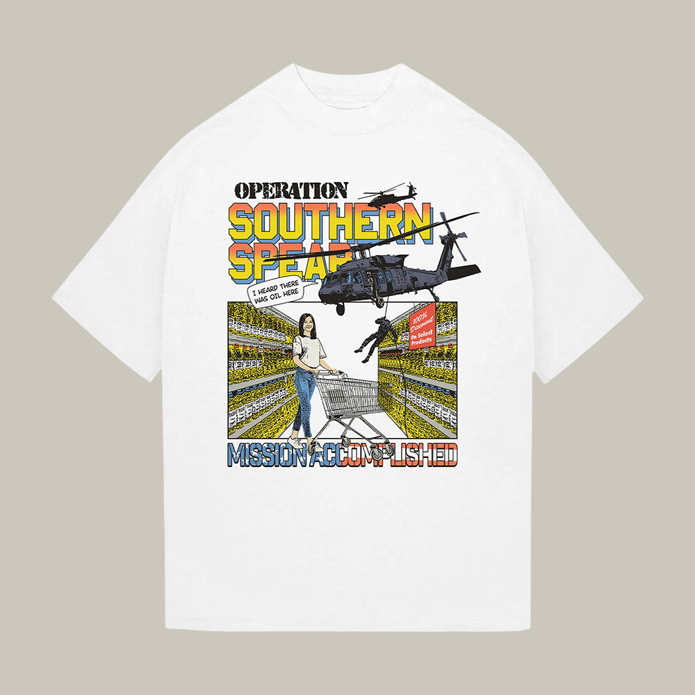 Operation Southern Spear T-Shirt Ideologie Clothing Line Streetwear Gift For Father's Day