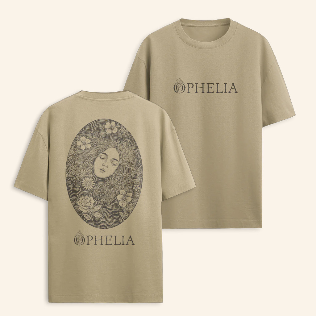 Ophelia Records Merch Ophelia Portrait T-Shirt Birthday Presents For Girlfriend