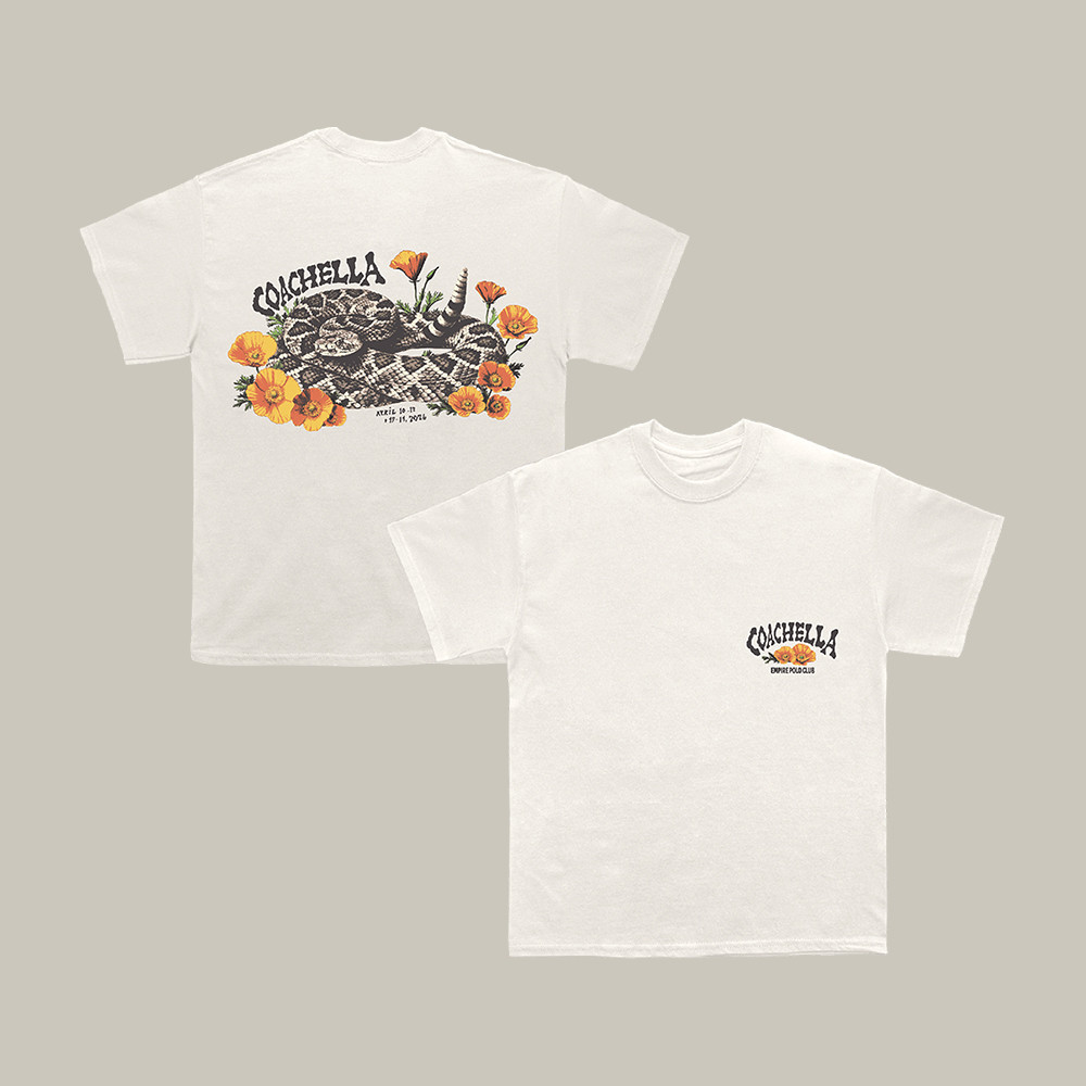 Ophidian And Poppies Coachella 2026 T-Shirt Coachella Music Festival 2026 Clothes Gift For Boyfriend