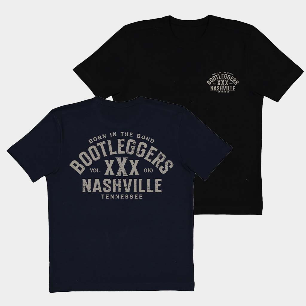 Opry Merch Category 10 Nashville Bootleggers Born In Bond T-Shirt Gift Ideas For Son