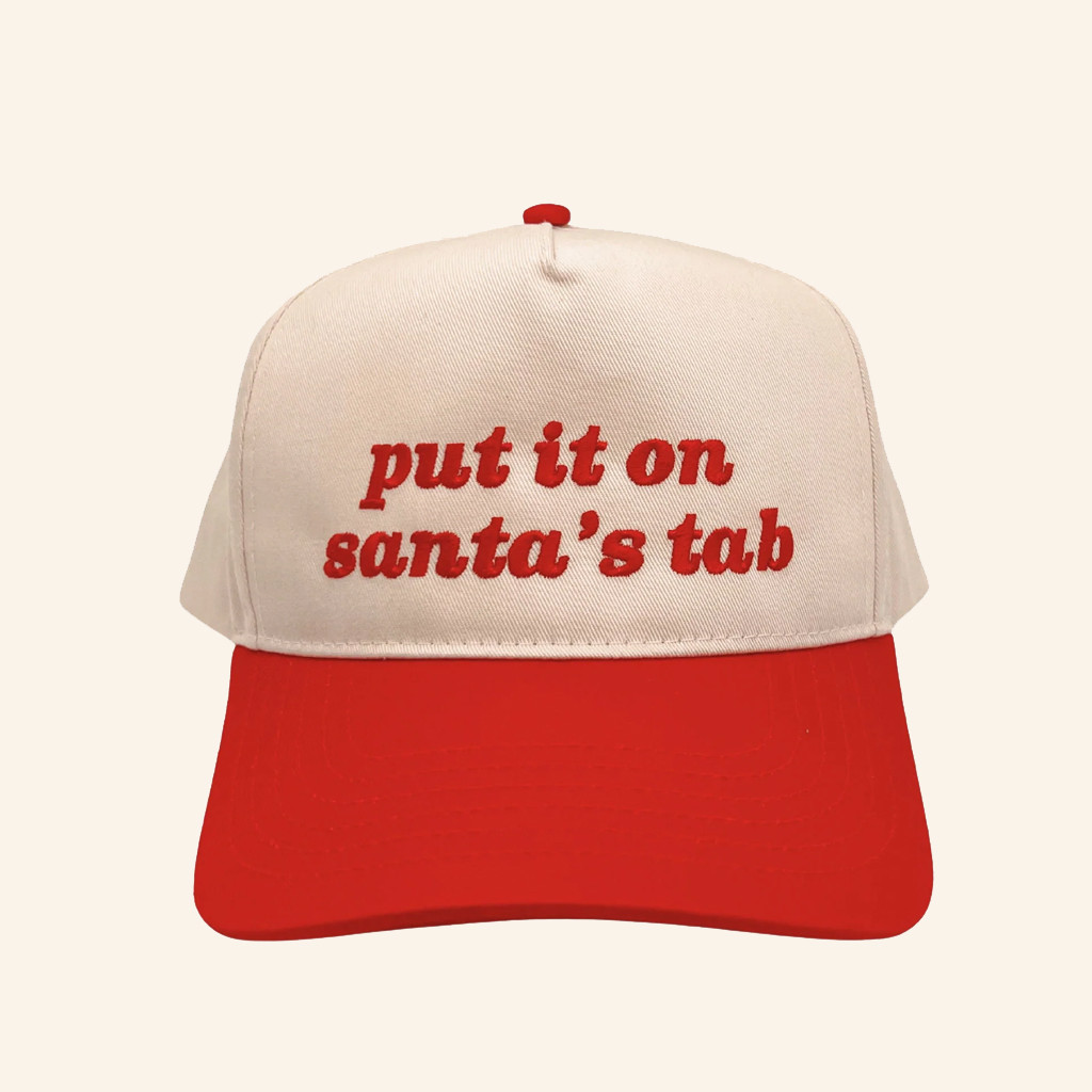 Opry Merch Put It On Santa's Tab Embroidered Hat Best Christmas Gifts For Boyfriend Opry Merch Put It On Santa's Tab Embroidered Hat Best Christmas Gifts For Boyfriend