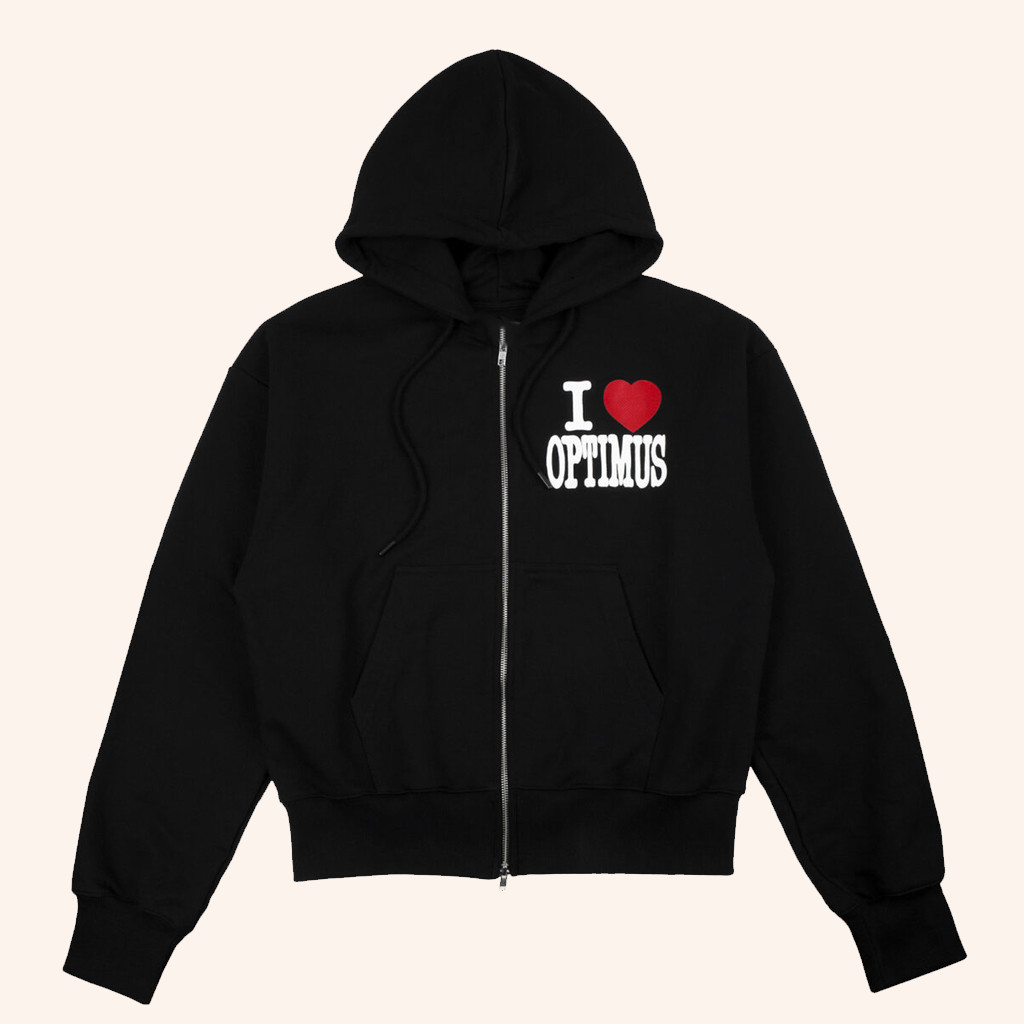 Optimus Gang Merch I Love Optimus Black Zip Hoodie Best Gifts For Sister Optimus Gang Merch I Love Optimus Black Zip Hoodie Best Gifts For Sister