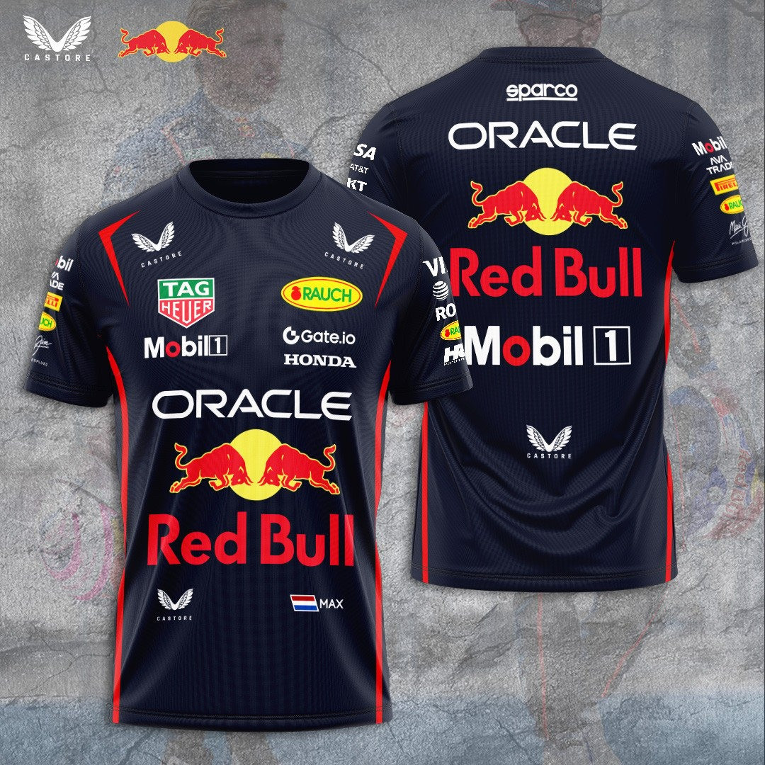 Oracle Red Bull Racing 2023 Team Shirt Red Bull F1 T-Shirt Gifts For Fans