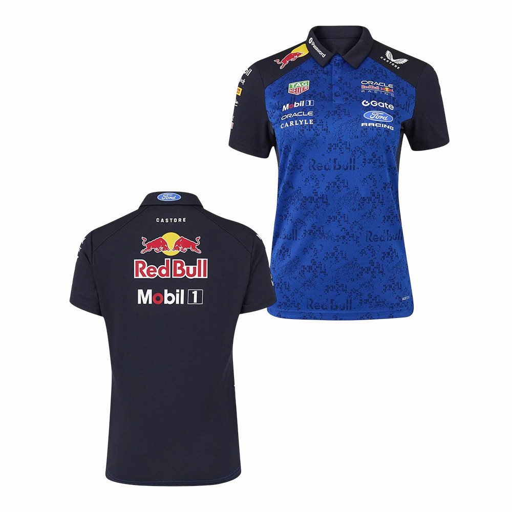 Oracle Red Bull Racing 2026 Team Set Up Polo Shirt F1 Miami 2026 Merch