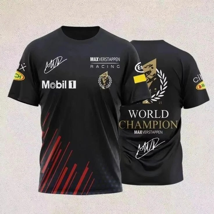 Oracle Red Bull Racing F1 T-Shirt Motor Sport 2025 Gift For Racing Fans