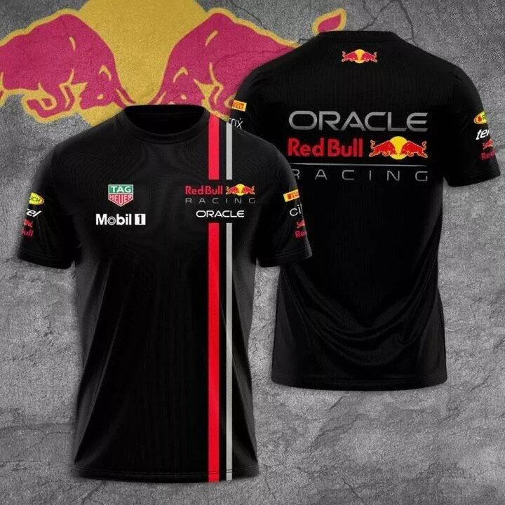 Oracle Red Bull Racing Reprint F1 T-Shirt Racing Lovers Father's Day Gifts