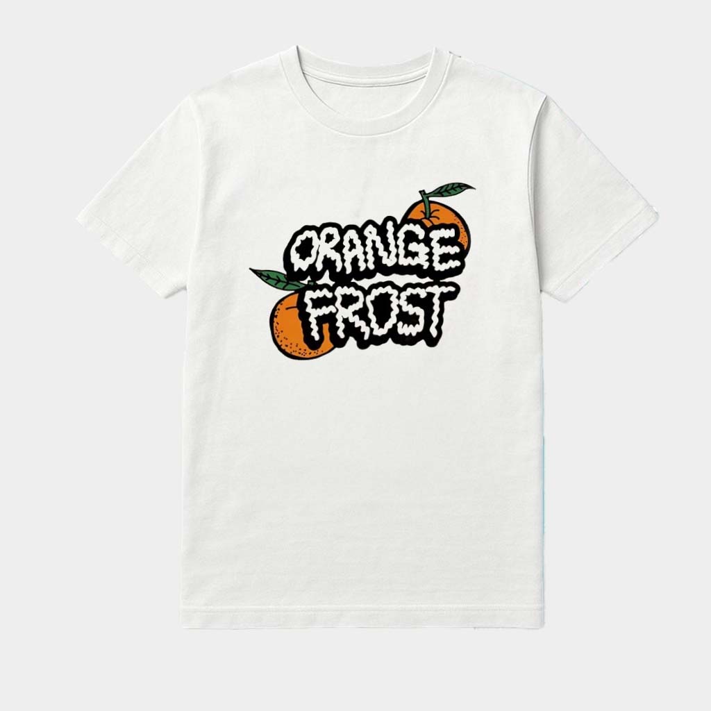 Orange Frost Logo Shirt Birthday Present For Husband