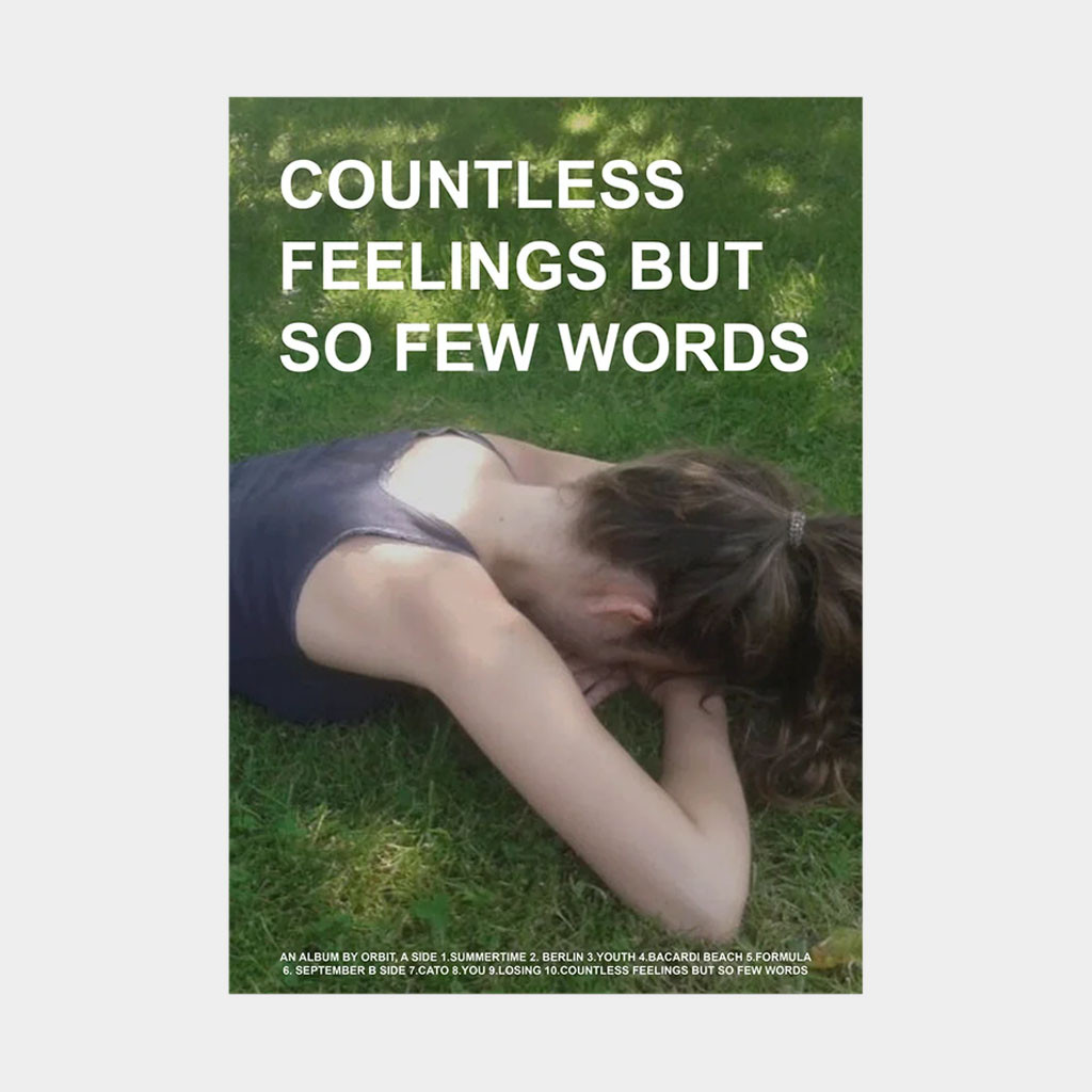 Orbit Merch Countless Feelings But So Few Words Poster Wall Art Decor Gifts For Music Fans