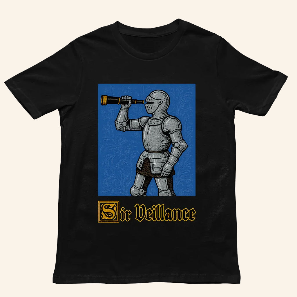 Orbital Clothing Brand Merch Sir Veillance Hand Drawn T-Shirt Gifts For Dudes Orbital Clothing Brand Merch Sir Veillance Hand Drawn T-Shirt Gifts For Dudes