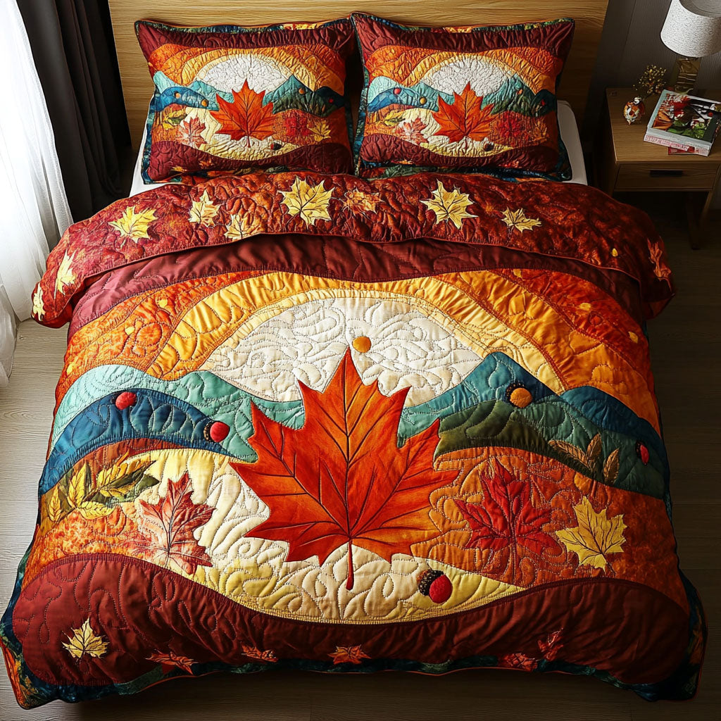 Orchard Breeze Quilted Bedding Set Bed Decor Ideas Cute Fall Gifts For Girlfriend