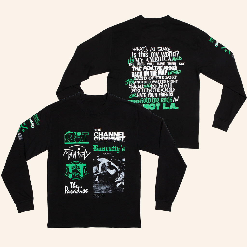 Orchard Merch Orchard X Radio Silence X Jj Gonson Venues Long Sleeve Shirt Gifts For Music Fans