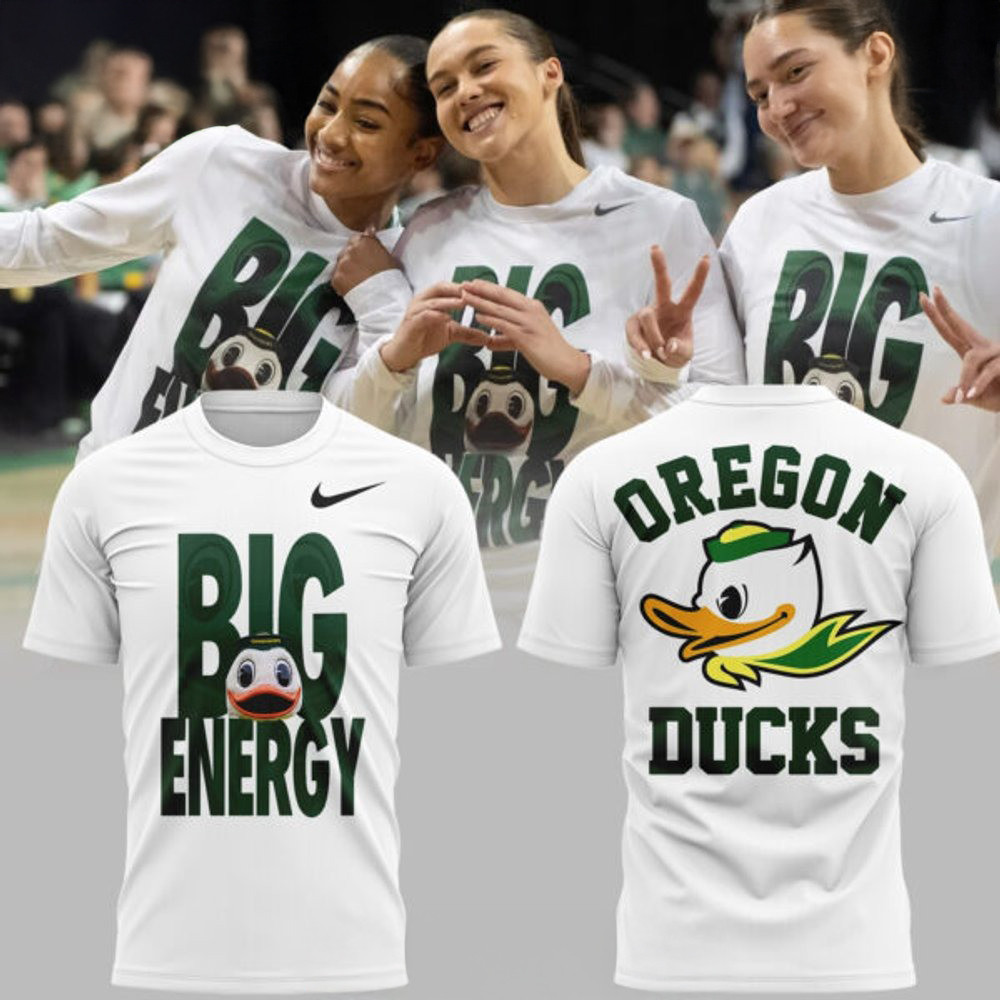 Oregon Ducks Big Energy Special T-Shirt Presents For Football Lovers