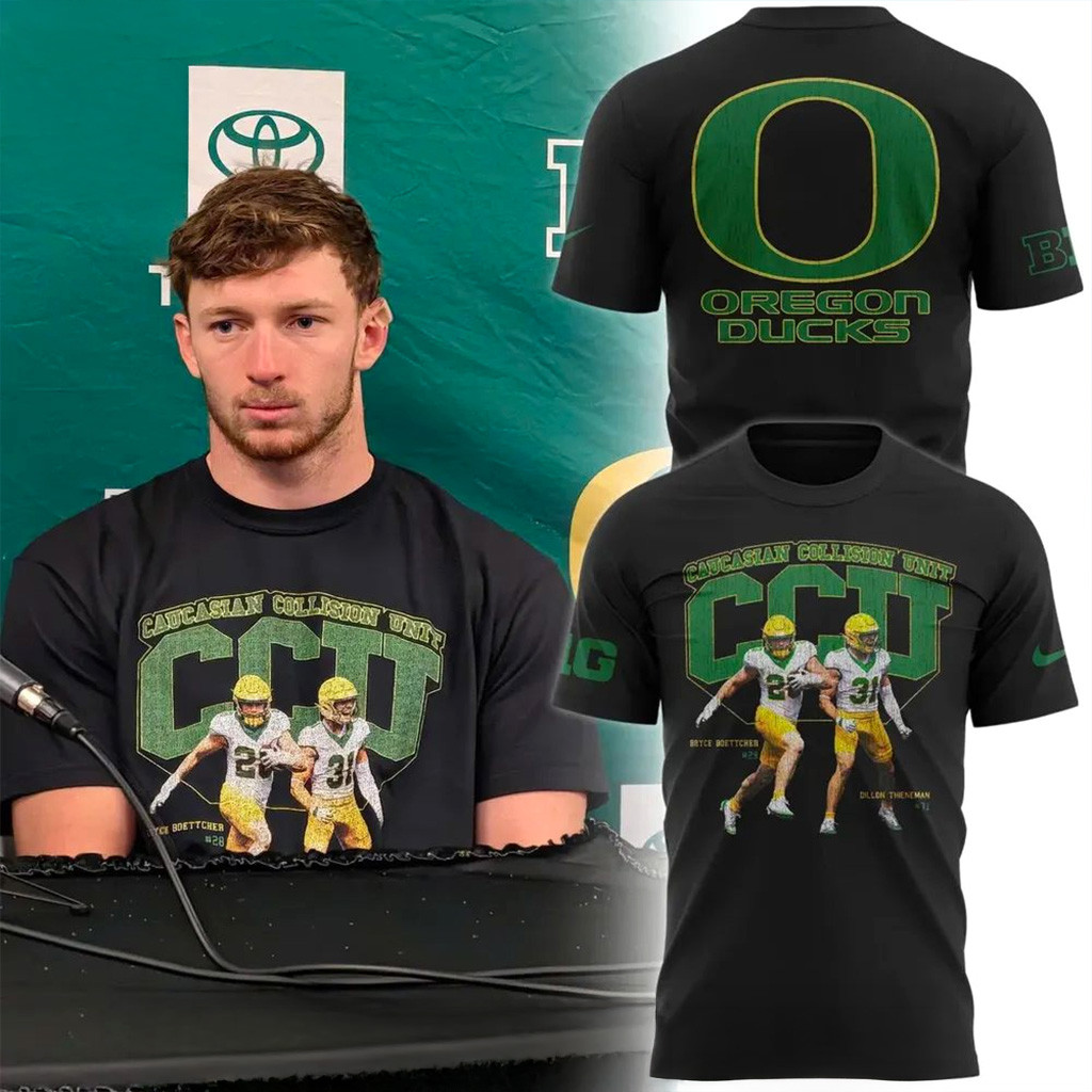 Oregon Ducks Caucasian Collision Unit T-Shirt CCU Merch Gifts For Brother