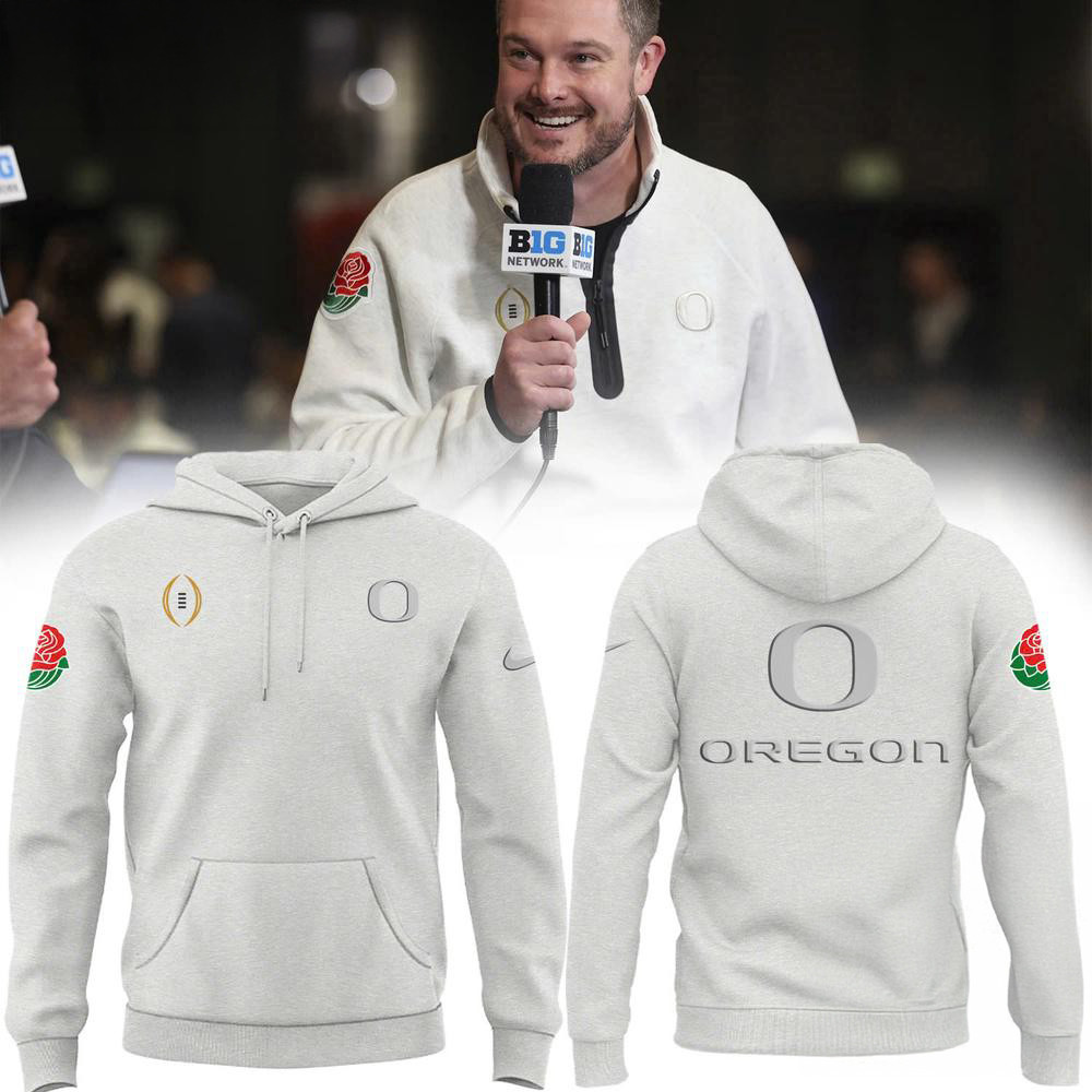 Oregon Ducks Special Edition 2025 Rose Bowl Hoodie Unique Gifts For Football Fans