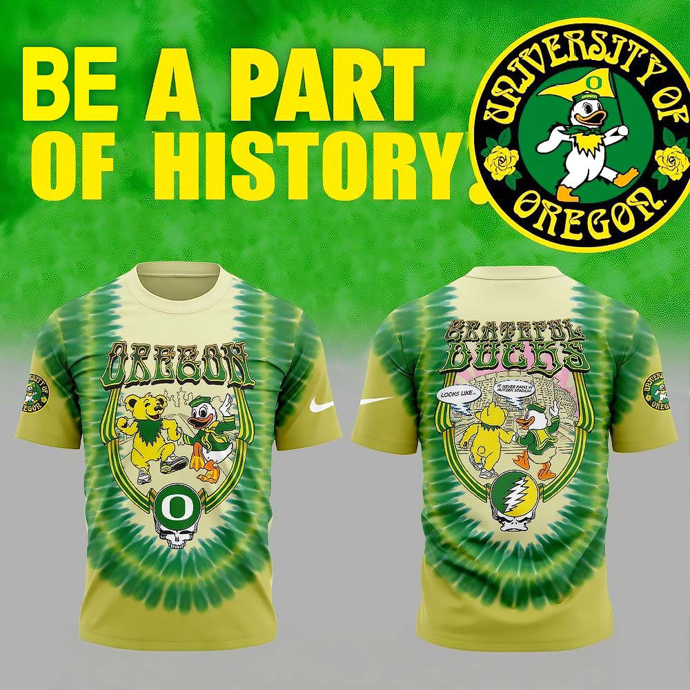 Oregon Football Grateful Ducks T-Shirt Great Gifts For Football Fans