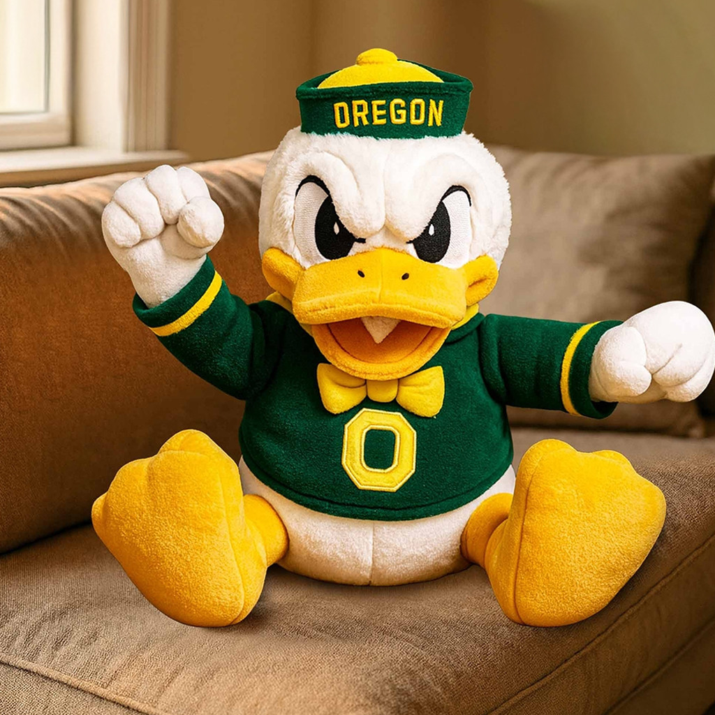 Oregon Football Mascot Plush Pillow Home Decorations Christmas Gifts Ideas For Husband Oregon Football Mascot Plush Pillow Home Decorations Christmas Gifts Ideas For Husband