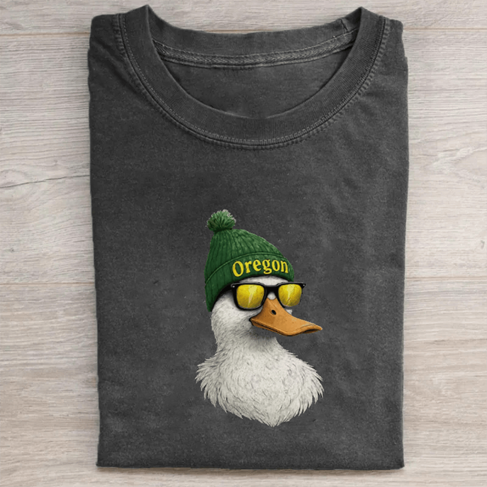 Oregon Mascot Football T-Shirt Game Day Gifts For Guys Who Like Football