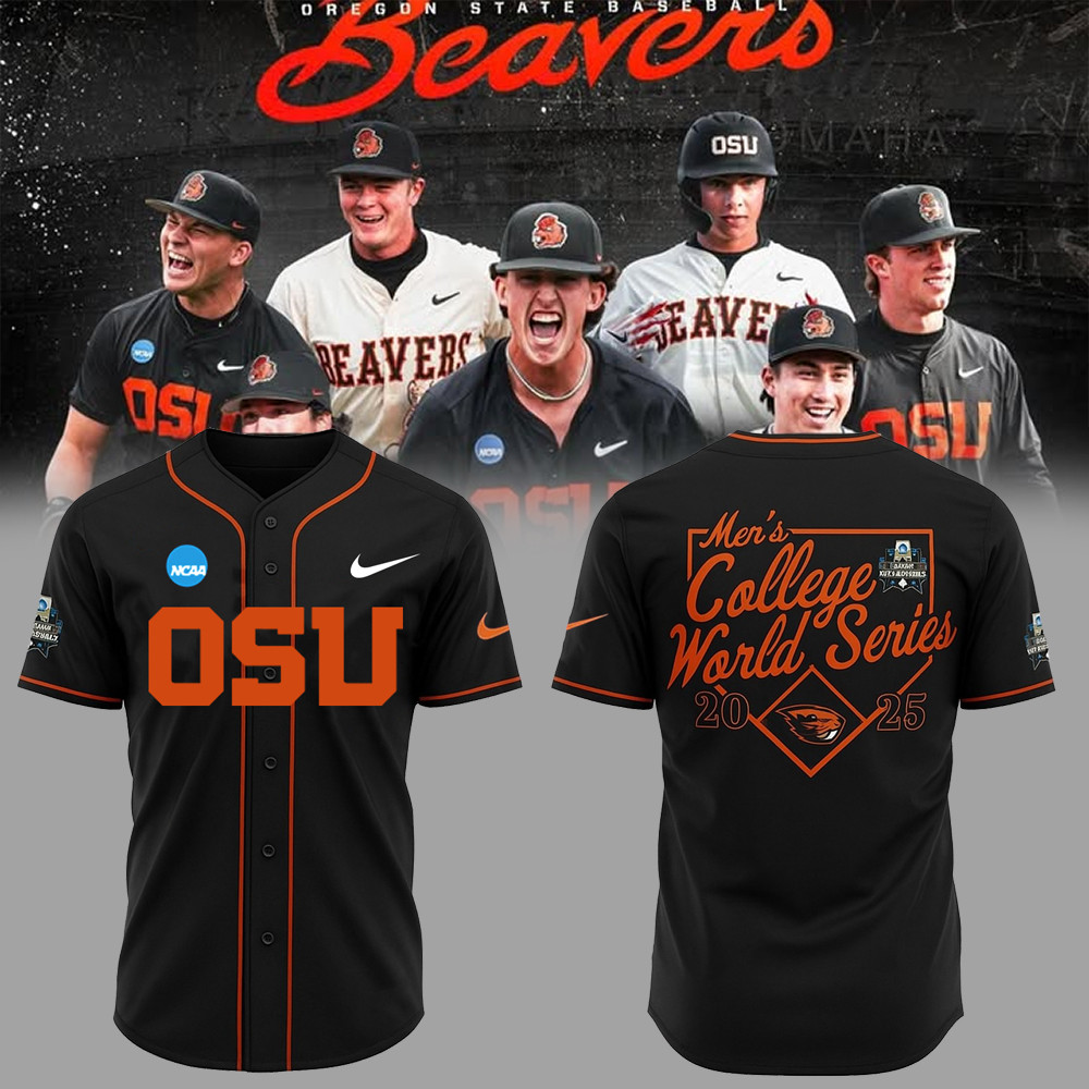 Oregon State Beavers Nike Baseball Jersey Unique MLB Merch Fan Gift Oregon State Beavers Gear