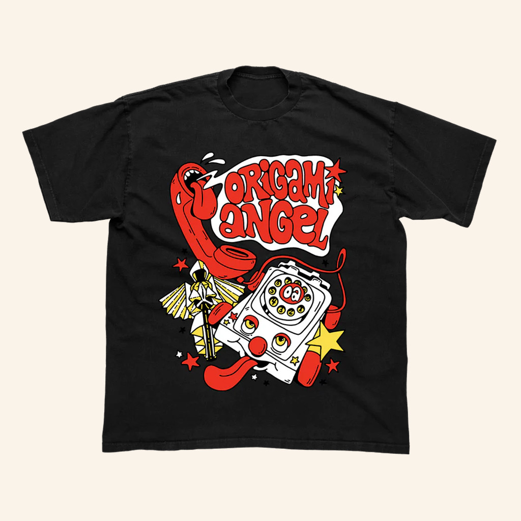 Origami Angel Merch Chatter T-Shirt Gift Ideas For Rock Fans