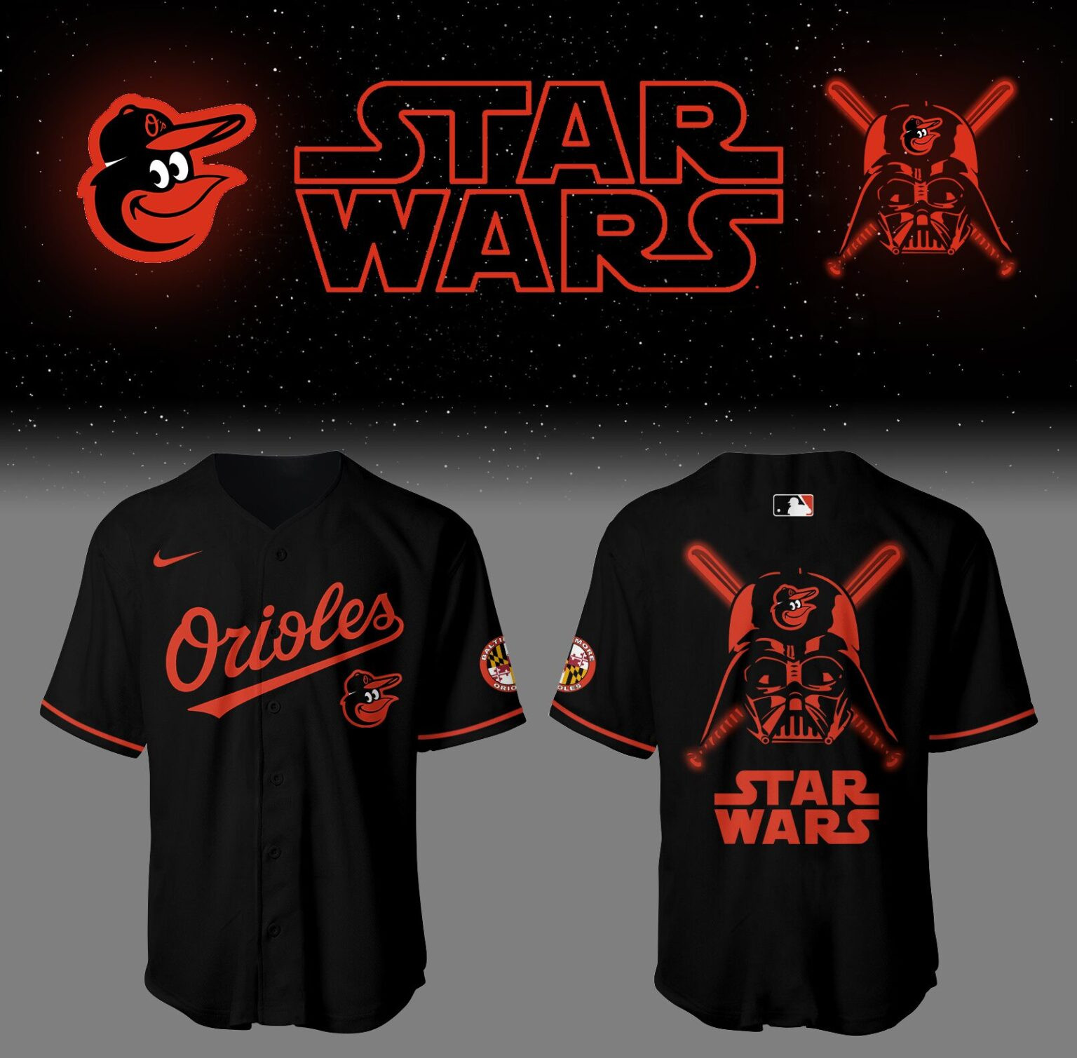 Orioles Baseball 2025 Limited œOrioles x Star Wars Jersey Gifts For Baseball Fans