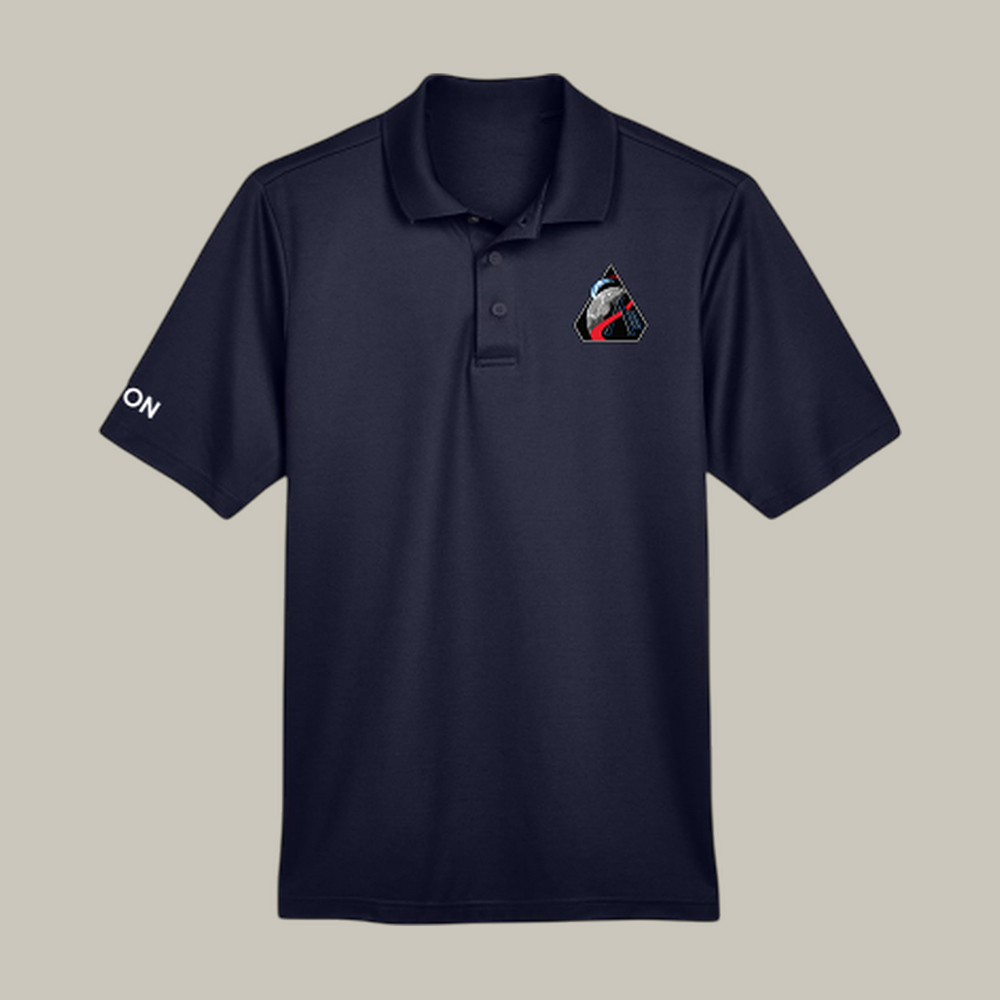 Orion Artemis II NASA Polo Shirt Artemis 2 Mission Merch Astrophile Present For Father's Day