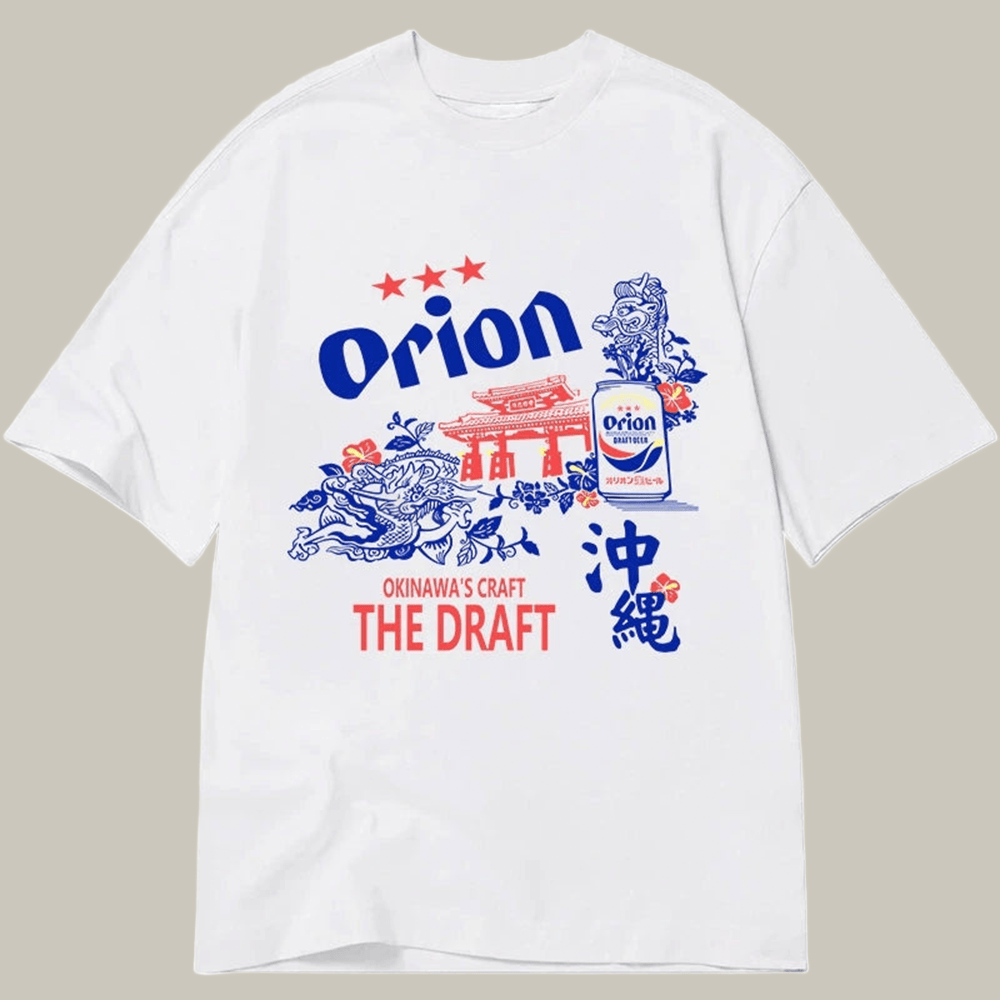 Orion Beer With Okinawa Classic T-Shirt Okinawa Shirt Cool Gift Ideas
