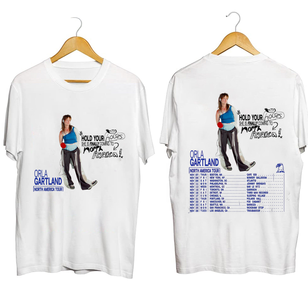 Orla Gartland North America Tour 2024 Shirt Orla Gartland Merch Birthday Gift Ideas For Her