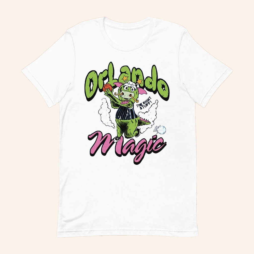Orlando Basketball Merch The Right Stuff Mascot T-Shirt Gifts For Brothers