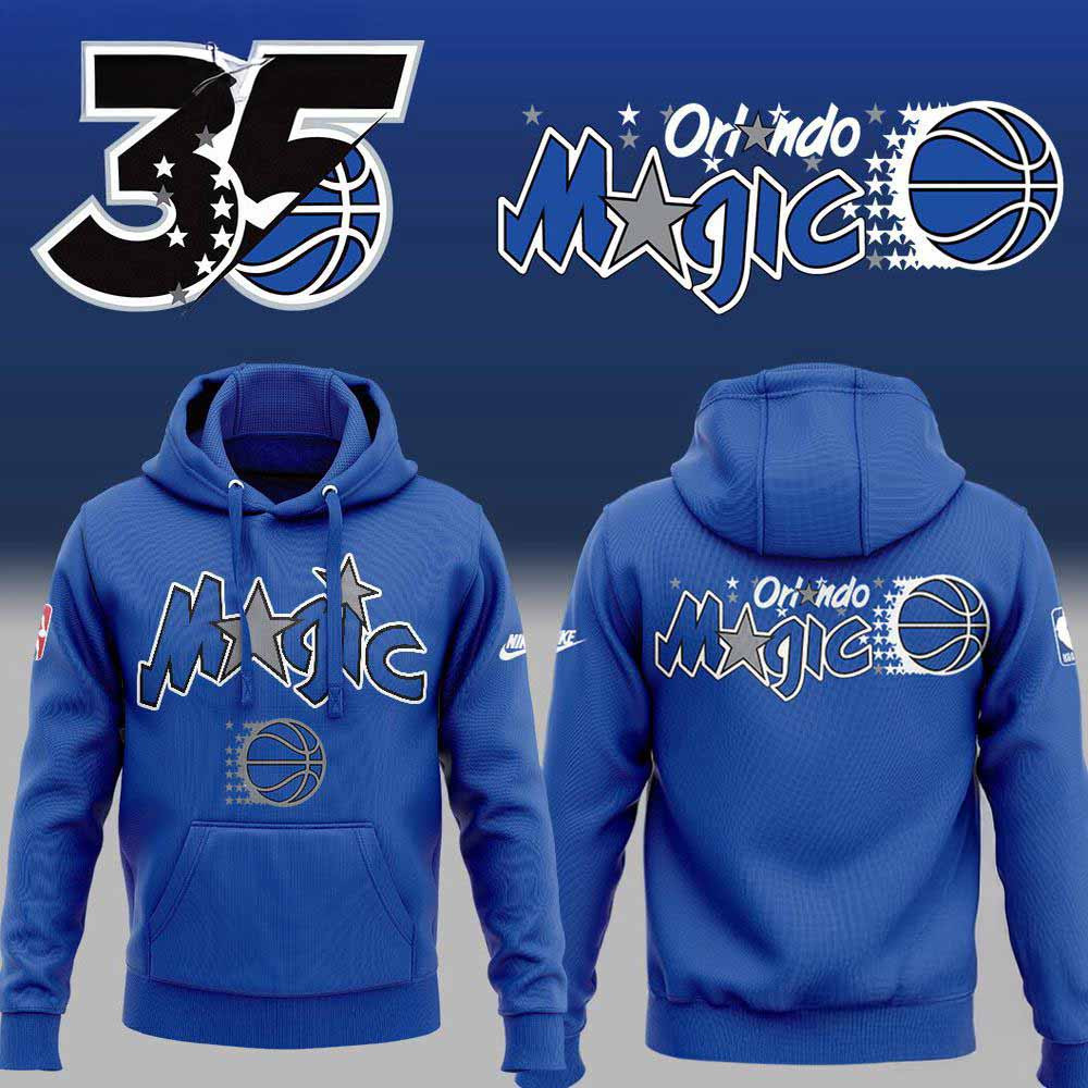 Orlando Magic Blue Hoodie Gift For Basketball Lover