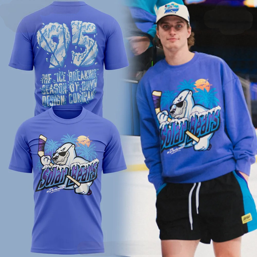 Orlando Solar Bears Back to 95s Special T-Shirt Cool Gifts For Hockey Fans
