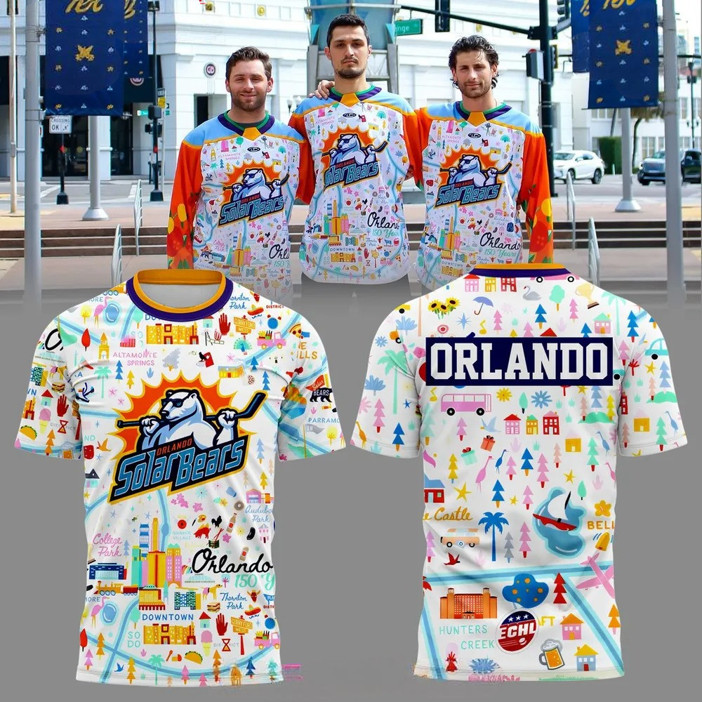 Orlando Solar Bears Happy Early Birthday 2025 T-Shirt Birthday Gifts For Hockey Fans