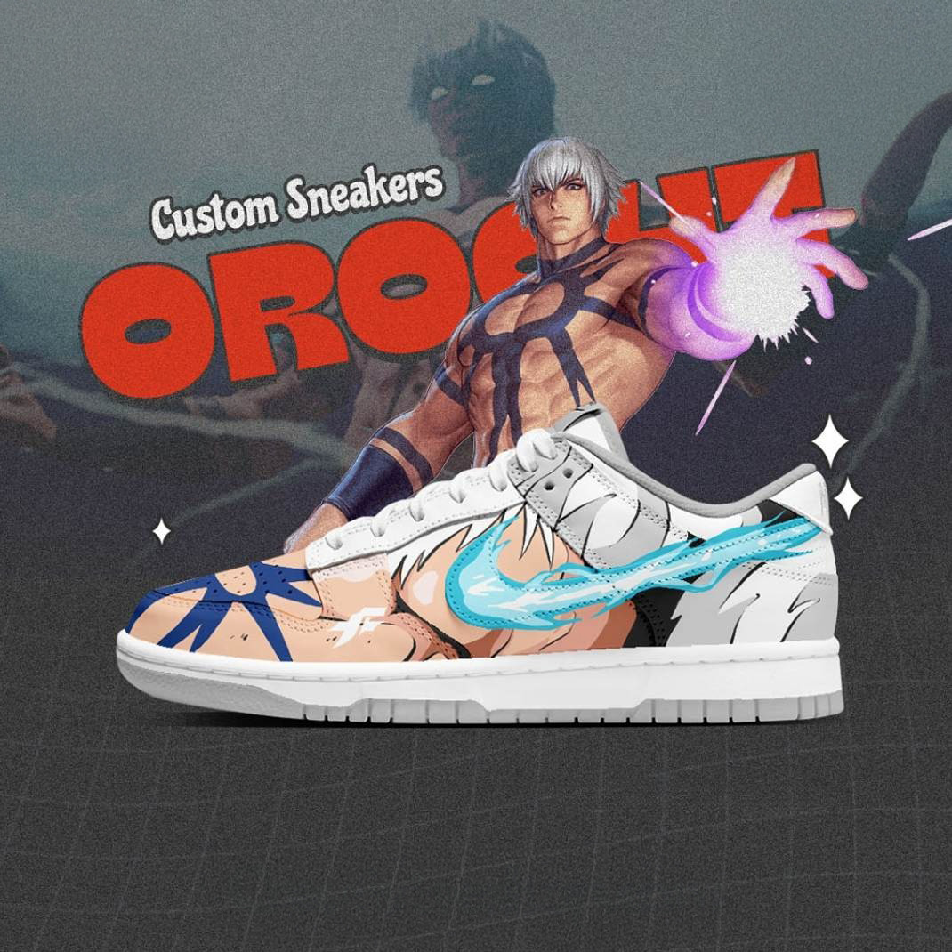 Orochi x The King of Fighters Special Air Force 1 Shoes Men Women Gifts